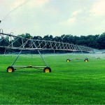 Pierce mini pivot available in towable or fixed configuration