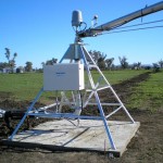 Upton 5" aluminium pipe low profile pivot